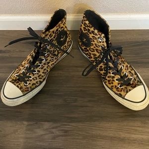 Cheetah Print Converse